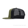 Army Green Trucker Hat Custom Logo